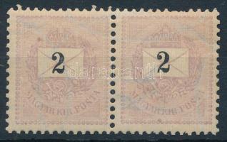 1889 2kr pár alul javítás (foltok) / retouche (spots)