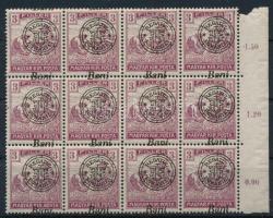 Nagyvárad 1919 Arató 3f 12-es tömb elcsúszott felülnyomással
Signed: Bodor