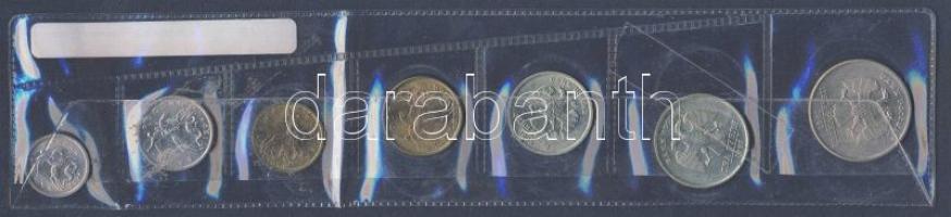 Oroszország 1997-98. sorozat 1k,5k,10k,50k,1R,2R,5R T:1,2