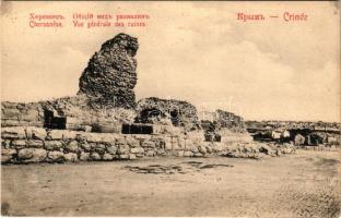 Chersonesus, Cherson (Sevastopol, Sebastopol); Vue générale des ruines / Ancient Greek ruins (fl)