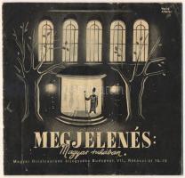 cca 1930-1940 "Megjelenés: magyar ruhában", a Magyar Divatcsarnok árjegyzéke, címlap: Kozm...