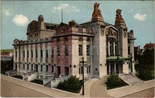 1912 Mladá Boleslav, Jungbunzlau; Mestské divadlo / Theater / theatre (EK)