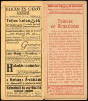 1920 A Royal Apollo (a Royal szálló épületében) műsorfüzet, reklámokkal