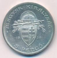1938. 5P Ag "Szent István" T:AU
Adamo P8.1