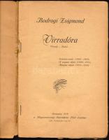 Bodrogi Zsigmond: Virradóra. Versek... Dalok... Bp., 1919., Magyarországi Szocialista Párt,(Pesti Kö...