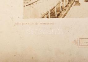 cca 1890-1900 SMS Kronprinz Erzherzog Rudolf, az Osztrák-Magyar Cs. és Kir. Haditengerészet (K. u. k...