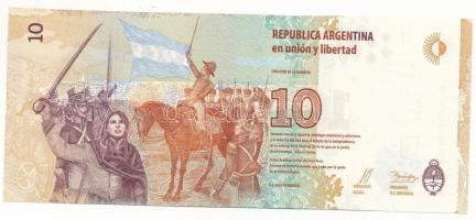 Argentína 2016(DN) 10P "95399035 A" T:UNC
Argentina 2016(ND) 10 Pesos "95399035 A&qu...