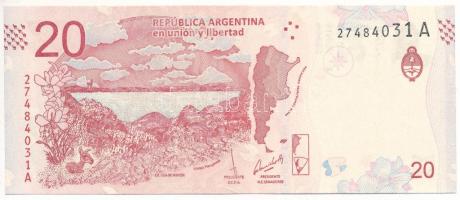 Argentína 2017(DN) 20P "27484031A" T:UNC
Argentina 2017(ND) 20 Pesos "27484031A&quot...