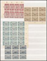 Nyugat-Magyarország IV. 1921 10 klf összefüggés (**479.000)
Signed: Bodor