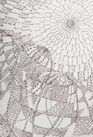 Gyarmathy Tihamér (1915-2005): Formák dinamikája a térben, 1979. Tus, papír. Jelezve jobbra lent: Gy...