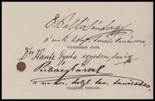 1863 Lechner Gyula (1841-1914) jogász, festőművész, grafikus, szobrász, iparművész, rajztanár, műfor...