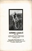 Istenes László (1909-1936) a fiatalon elhunyt kiváló kerékpárversenyző, Magyarország hosszútávú orsz...