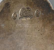 cca 1890 Ottomán ezüst (Ag) öv a Semsey grófi családi hagyatékból. Jelzett, a tárgyon végig szultáni...