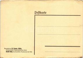 Leuer fährt Gold-Rad. Dauerfahrer A. Leuer, Köln. Erfoglreichster Nachwuchsfahrer fährt Gold-Rad, da...