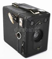 Zeiss Ikon Box Tengor 6x9 cm kamera, Goerz Frontar objektívvel, kissé megviselt