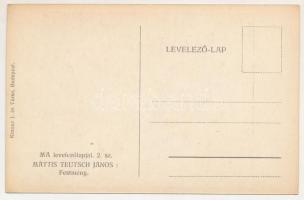 Festmény. MA levelezőlapjai 2. sz. Krausz J. és Társa kiadása / Hungarian avant-garde magazine, expr...