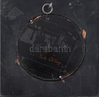 Jelzés nélkül, feltehetően XVIII. sz. v. XIX. sz. festő: Utolsó kenet. Olaj, karton. Hátoldalán régi...