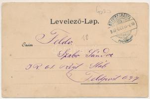 1917 Csiklófalu, Csiklovár, Ciclova; Római katolikus kolostor. Tieranu J.E. kiadása / Roman Catholic...