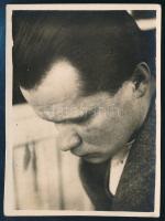 Dési Huber István festőművész fotója 6x9 cm