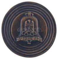 Német Harmadik Birodalom 1936. "XI. Olimpia Berlin" bronz részvételi érem. Szign.: Otto Pl...