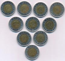 2002. 100Ft "Kossuth" (10x) T:XF,VF
Adamo FOEM1