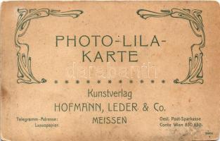 Darjeeling, Himalaya. Photo-Lila-Karte Kunstverlag Hofmann, Leder &amp; Co. (Meissen) (non PC) (...