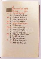 A Pannonhalmi Hóráskönyv. A Pannonhalmi Főapátsági Könyvtárban őrzött kódex hasonmása. Bp., 1982, Eu...