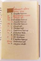 A Pannonhalmi Hóráskönyv. A Pannonhalmi Főapátsági Könyvtárban őrzött kódex hasonmása. Bp., 1982, Eu...