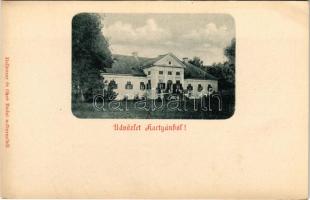 Váchartyán, Hartyán; Gosztonyi-Rudnay kastély. Hollenzer és Okos Budai műterméből (EK)