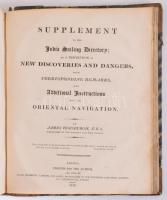 Horsburgh, James: India Directory, or: Directions for Sailing to and from the East Indies, China, Ne...