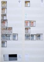 Osztrák posta Magyarországon, 1867, Réznyomat és Krajcáros kiadások gyűjtemény jó értékekkel, érdeke...