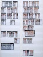 Osztrák posta Magyarországon, 1867, Réznyomat és Krajcáros kiadások gyűjtemény jó értékekkel, érdeke...