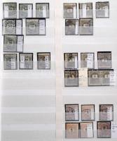 Osztrák posta Magyarországon, 1867, Réznyomat és Krajcáros kiadások gyűjtemény jó értékekkel, érdeke...