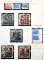 1945-1999 Gyűjtemény sok jó kiadással kevés hiánnyal 13 kötet előnyomott albumban. Milliós katalógus...