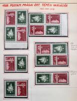 1945-1999 Gyűjtemény sok jó kiadással kevés hiánnyal 13 kötet előnyomott albumban. Milliós katalógus...