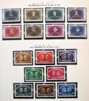 1945-1999 Gyűjtemény sok jó kiadással kevés hiánnyal 13 kötet előnyomott albumban. Milliós katalógus...