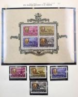 1945-1999 Gyűjtemény sok jó kiadással kevés hiánnyal 13 kötet előnyomott albumban. Milliós katalógus...