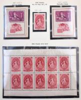 1945-1999 Gyűjtemény sok jó kiadással kevés hiánnyal 13 kötet előnyomott albumban. Milliós katalógus...