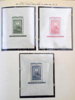 1945-1999 Gyűjtemény sok jó kiadással kevés hiánnyal 13 kötet előnyomott albumban. Milliós katalógus...