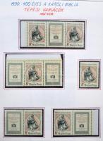 1945-1999 Gyűjtemény sok jó kiadással kevés hiánnyal 13 kötet előnyomott albumban. Milliós katalógus...