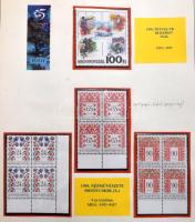 1945-1999 Gyűjtemény sok jó kiadással kevés hiánnyal 13 kötet előnyomott albumban. Milliós katalógus...