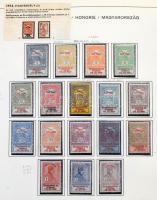 1871-1944 Gyűjtemény a Kőnyomattól sok jó kiadással kevés hiánnyal előnyomott albumban. Milliós kata...