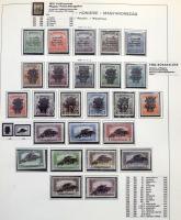 1871-1944 Gyűjtemény a Kőnyomattól sok jó kiadással kevés hiánnyal előnyomott albumban. Milliós kata...