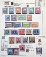 1871-1944 Gyűjtemény a Kőnyomattól sok jó kiadással kevés hiánnyal előnyomott albumban. Milliós kata...