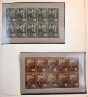 1871-1944 Gyűjtemény a Kőnyomattól sok jó kiadással kevés hiánnyal előnyomott albumban. Milliós kata...