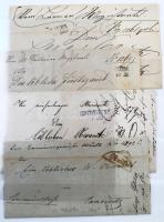 Ausztria 91 db bélyeg előtti levél közte sok cseh és morva / Austria 91 prephilatelic covers with a ...