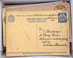 170 db 1940 előtti küldemény, főleg díjjegyes levelezőlapok az 1890-es évektől / 170 postcards pre 1...