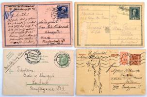 Ausztria ~120 db 1923 előtti küldemény, főleg díjjegyes levelezőlapok az 1890-es évektől / ~120 post...