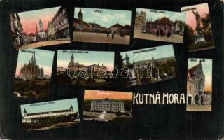 Kutná Hora with Military barracks and Havlicek statue (EK)