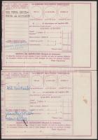 Olaszország 33 db teljes díjkiegészített díjjegyes csomagszállító a 60-as évekből / Italy lot of 33 ...